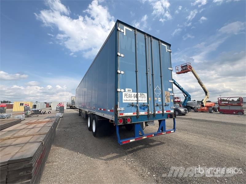 Wabash 53 ft x 102 in T/A Van Trailer Reboques baú