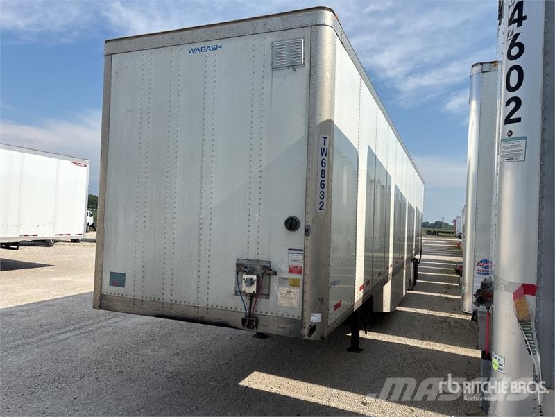 Wabash Dura-Plate 53 ft x 102 in T/A Van Trailer Прицепы-фургоны