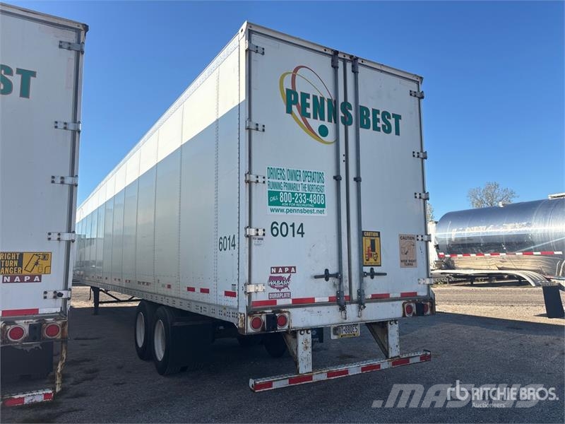 Wabash DVCVHPC 53 ft x 96 in T/A Van Trailer Prikolice zabojniki