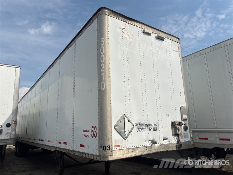 Wabash DVCVHPC 53 ft x 102 in T/A Van Trailer Прицепы-фургоны