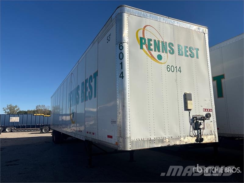 Wabash DVCVHPC 53 ft x 96 in T/A Van Trailer Prikolice zabojniki