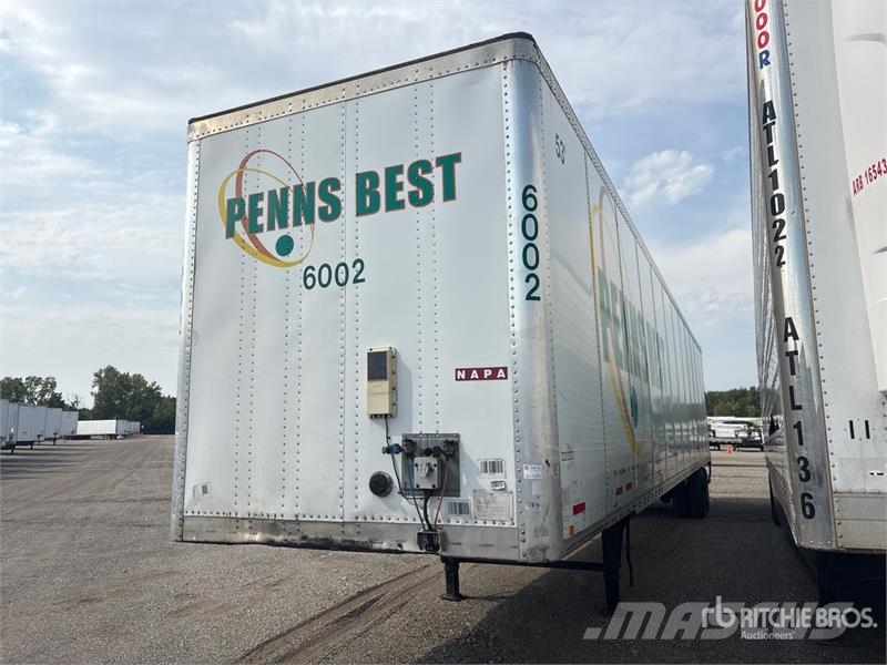 Wabash DVCVHPC 53 ft x 102 in T/A Van Trailer Van Body Trailers
