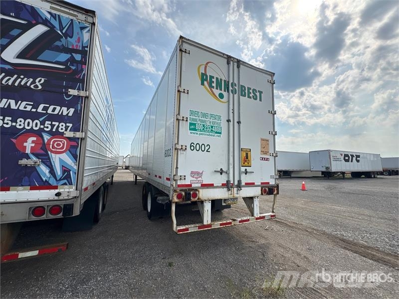Wabash DVCVHPC 53 ft x 102 in T/A Van Trailer Van Body Trailers