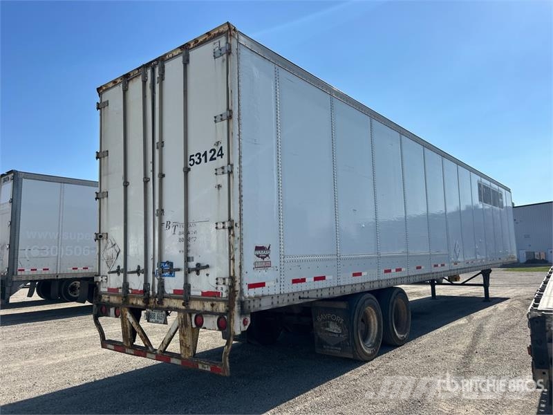 Wabash DVCVHPC 53 ft x 102 in T/A Van Trailer Remorci utilitare
