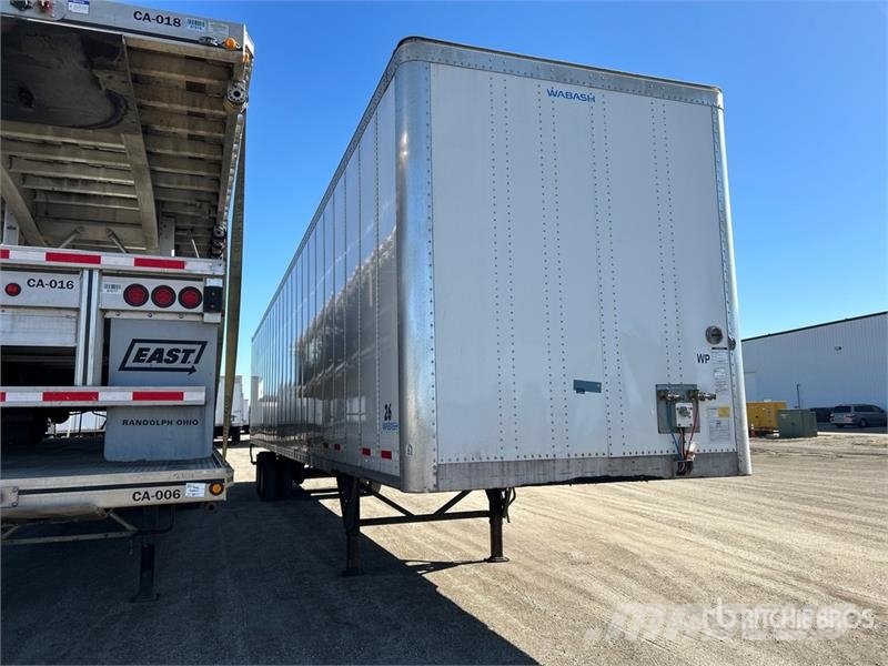 Wabash DVCVHPC 53 ft x 102 in T/A Van Trailer Kapali kasa treylerler