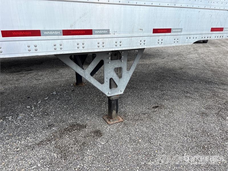 Wabash DVHDHPC 53 ft x 102 in T/A Van Trailer (Inoperable Cajas de remolque