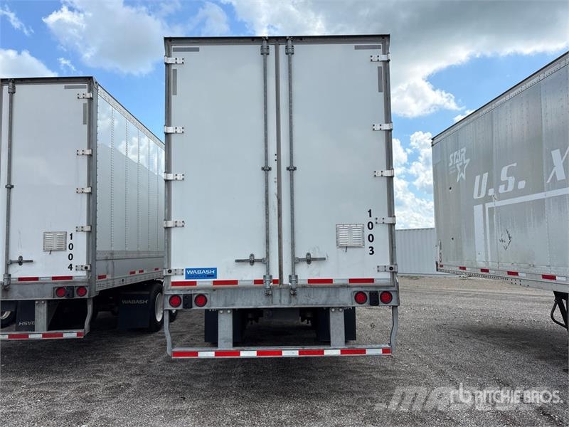 Wabash DVHDHPC 53 ft x 102 in T/A Van Trailer (Inoperable Cajas de remolque