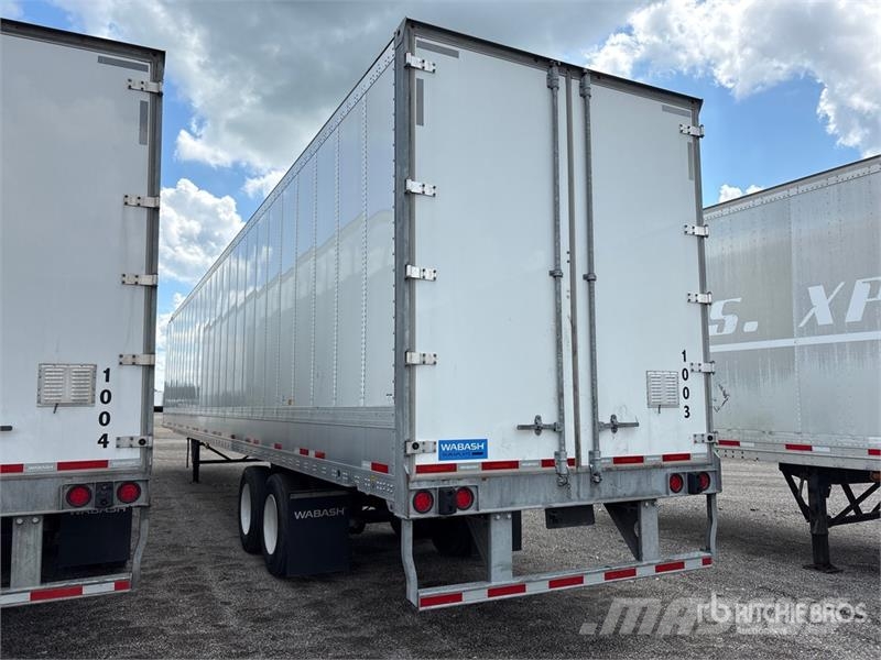 Wabash DVHDHPC 53 ft x 102 in T/A Van Trailer (Inoperable Cajas de remolque