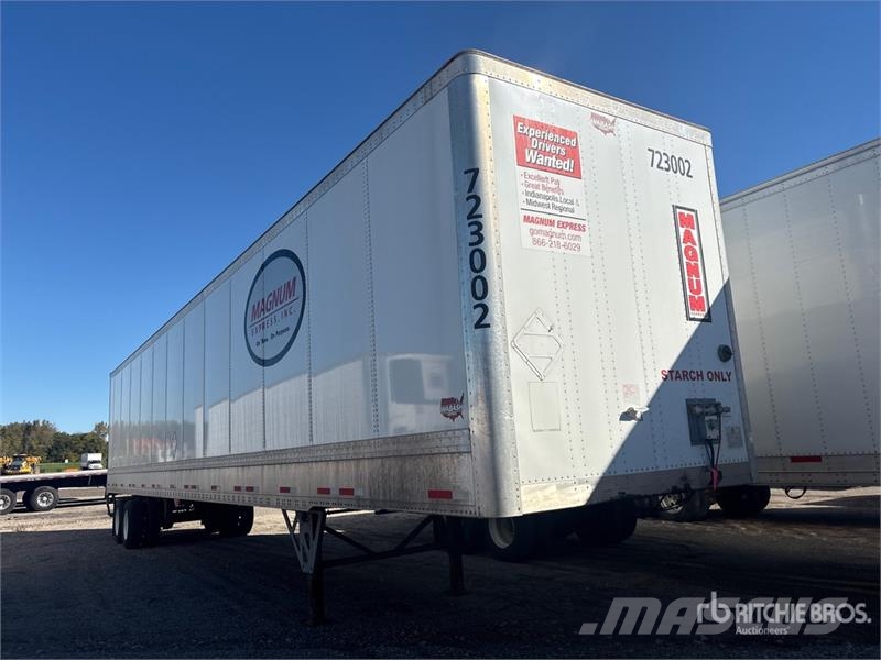 Wabash DVHDHPC 53 ft x 96 in T/A Van Trailer Prikolice zabojniki