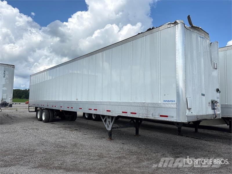 Wabash DVHDHPC 53 ft x 102 in T/A Van Trailer (Inoperable Cajas de remolque