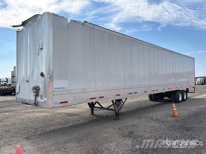 Wabash DVHDHPC 53 ft x 102 in T/A Van Trailer (Inoperable Cajas de remolque