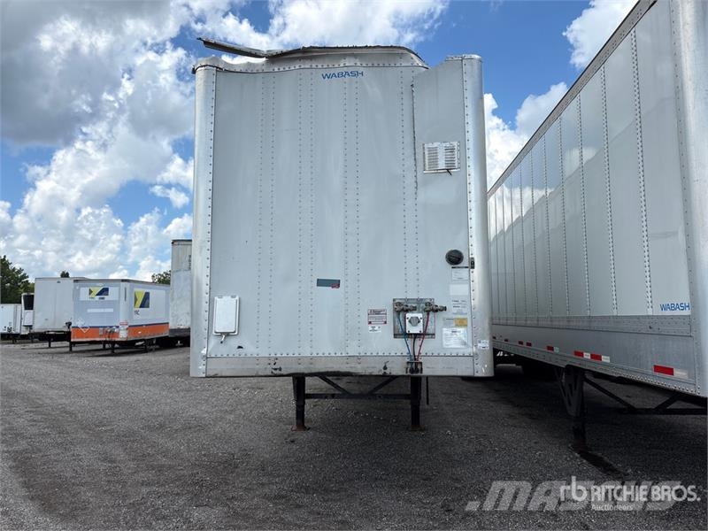 Wabash DVHDHPC 53 ft x 102 in T/A Van Trailer (Inoperable Cajas de remolque