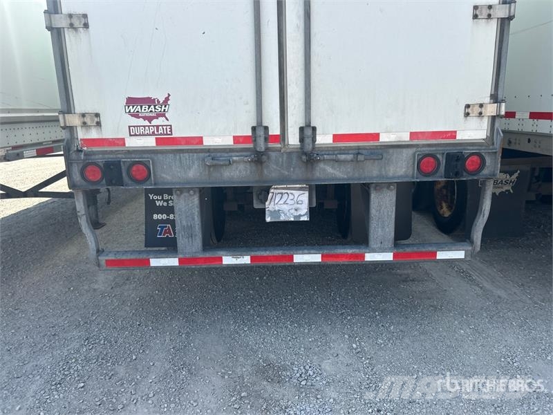 Wabash DVLSHPC 53 ft x 102 in T/A Van Trailer مقطورات ذات هيكل صندوقي