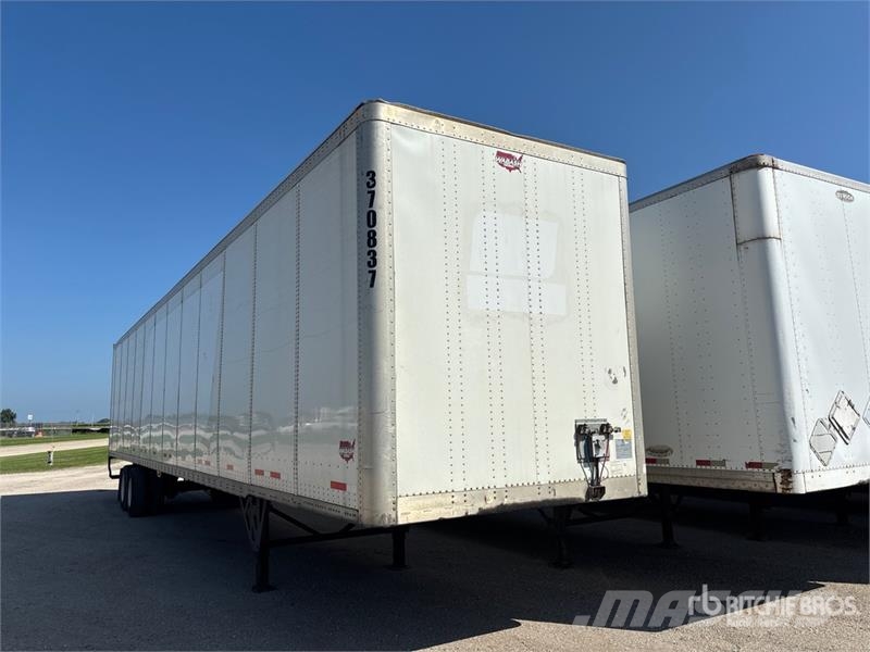 Wabash DVLSHPC 53 ft x 102 in T/A Van Trailer Ремаркета фургони