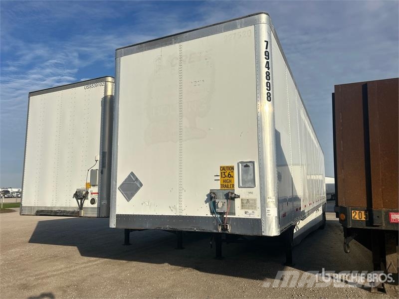 Wabash DVLSHPC 53 ft x 102 in T/A Van Trailer ボックスボディートレーラー