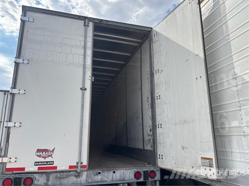 Wabash DVLSHPC 53 ft x 102 in T/A Van Trailer Prikolice zabojniki