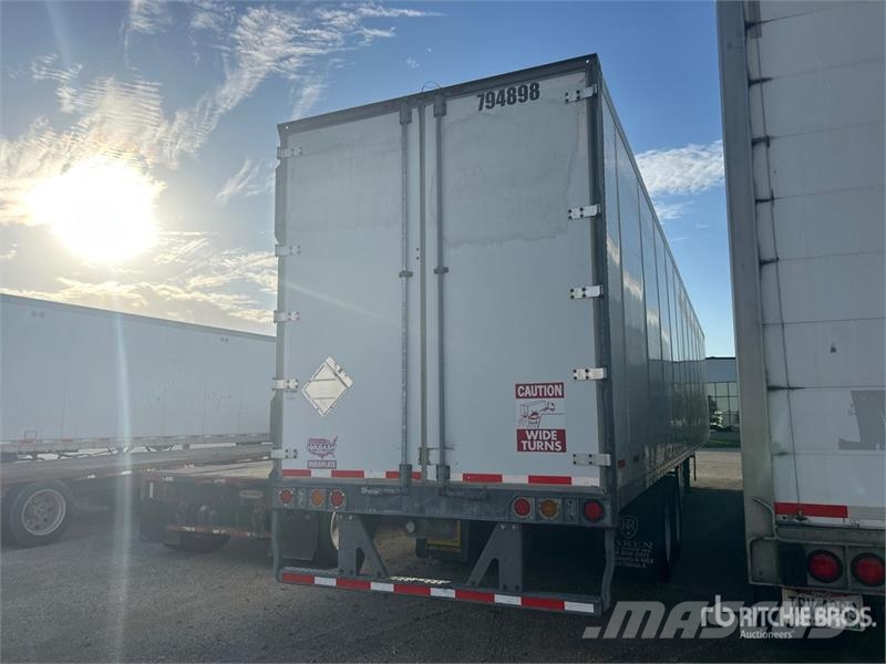 Wabash DVLSHPC 53 ft x 102 in T/A Van Trailer ボックスボディートレーラー