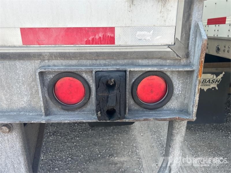 Wabash DVLSHPC 53 ft x 102 in T/A Van Trailer مقطورات ذات هيكل صندوقي