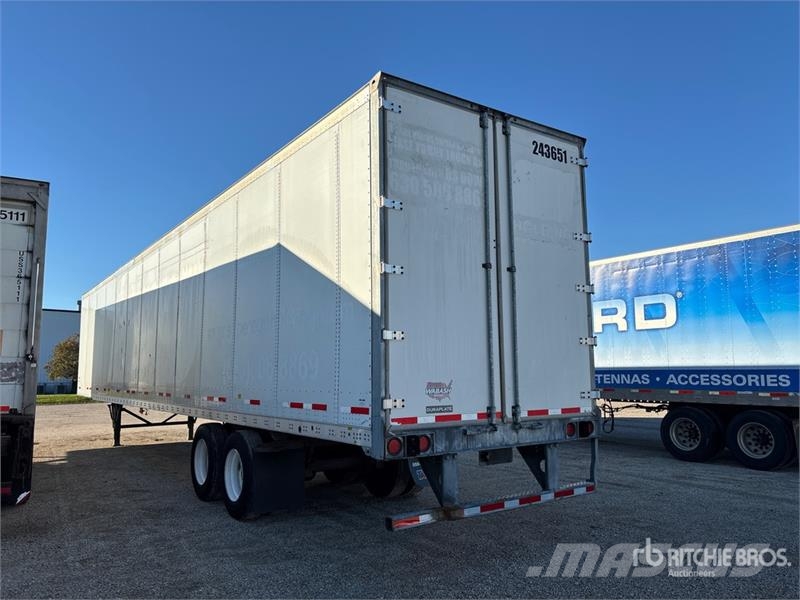 Wabash DVLSHPC 53 ft x 102 in T/A Van Trailer Skriňové prívesy