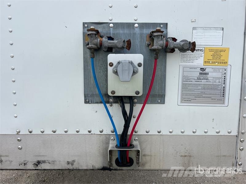 Wabash DVLSHPC 53 ft x 102 in T/A Van Trailer Sanduk prikolice
