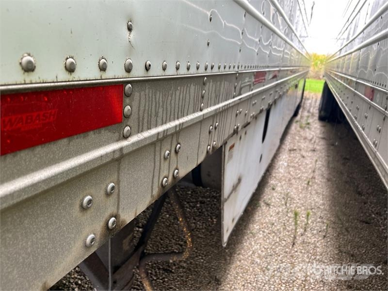 Wabash RFALHSA 53 ft x 102 in T/A Refrigerated Trailer 온도 조절식 세미 트레일러