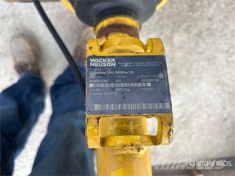 Wacker DPU5545 Vibratory Plate Compactor Trilmachines