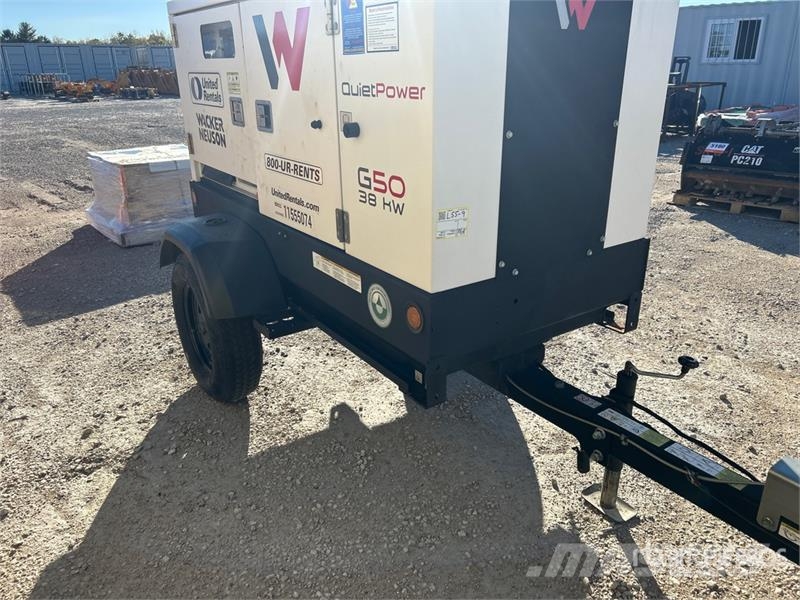 Wacker G50T4F 38 kW Mobile Generator Set Diesel Generators