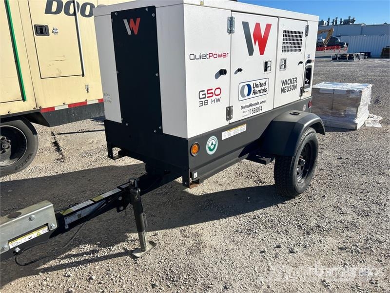 Wacker G50T4F 38 kW Mobile Generator Set Diesel Generators