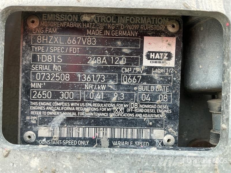 Wacker Neuson DPU-6055 Vibratory Plate Compactor Vibratori