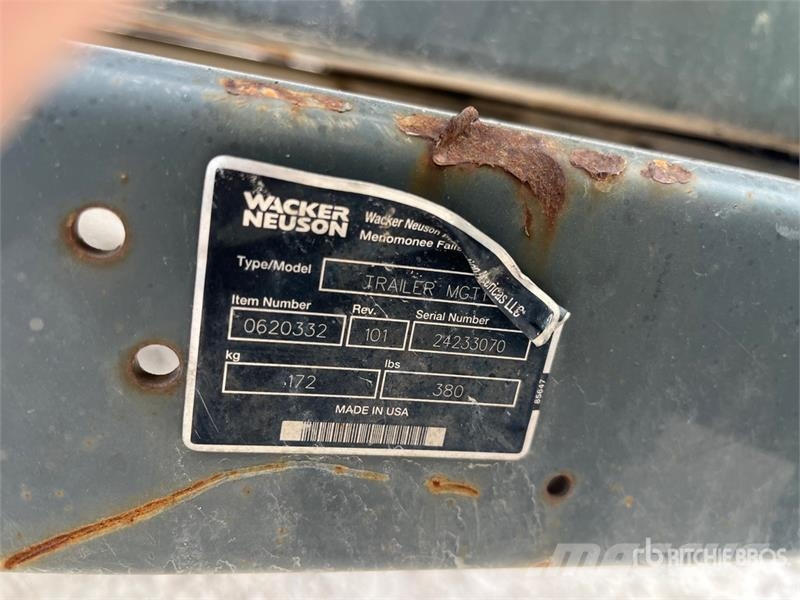 Wacker Neuson G-25 Generator Set Geradores a diesel