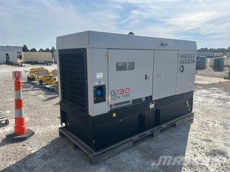 Wacker Neuson G130 Skid-Mounted Generator Set Dīzeļģeneratori