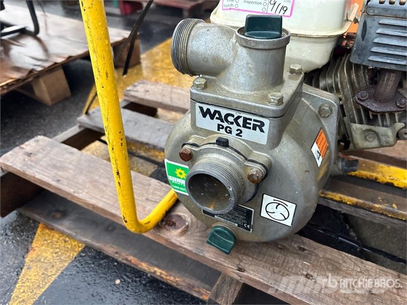 Wacker Neuson PG2 Water Pump Wasserpumpen