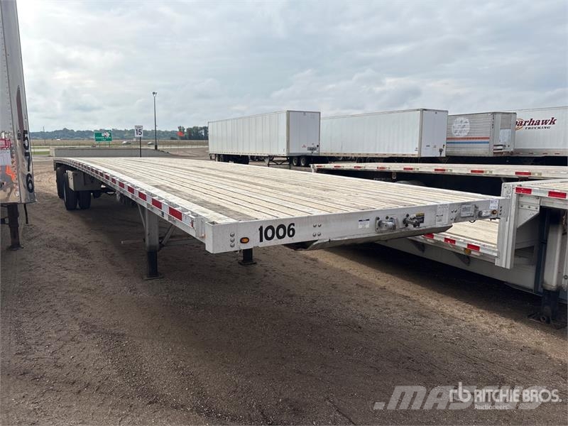 Wilson AF-1080 53 ft T/A Spread Axle Flatbed Trailer مقطوروات مسطحة/مفصلية الجوانب