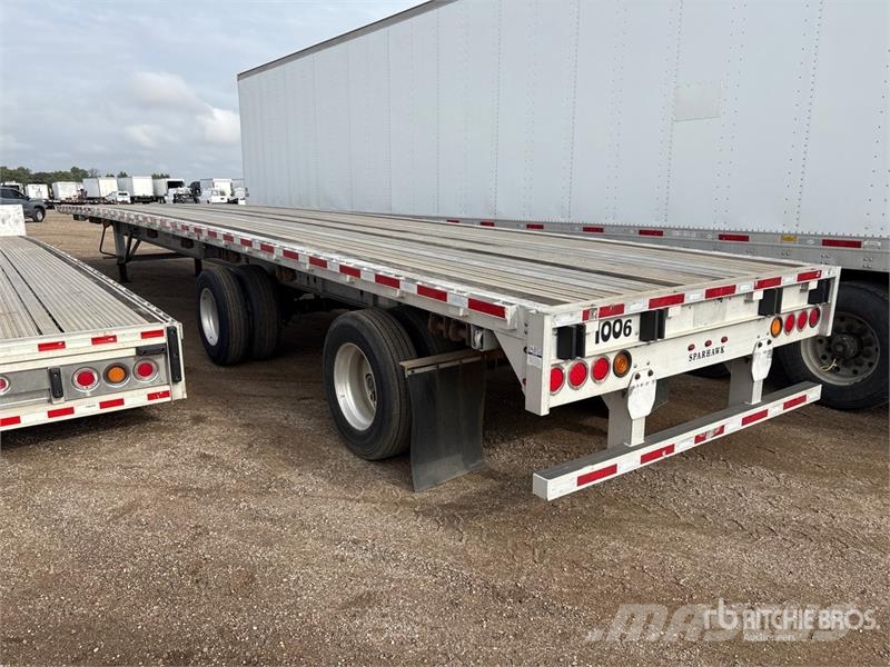 Wilson AF-1080 53 ft T/A Spread Axle Flatbed Trailer مقطوروات مسطحة/مفصلية الجوانب