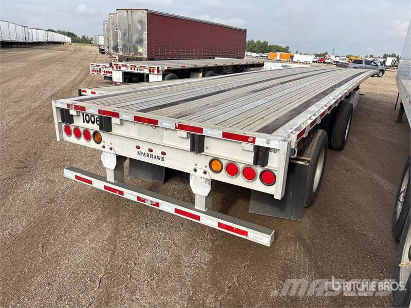 Wilson AF-1080 53 ft T/A Spread Axle Flatbed Trailer مقطوروات مسطحة/مفصلية الجوانب