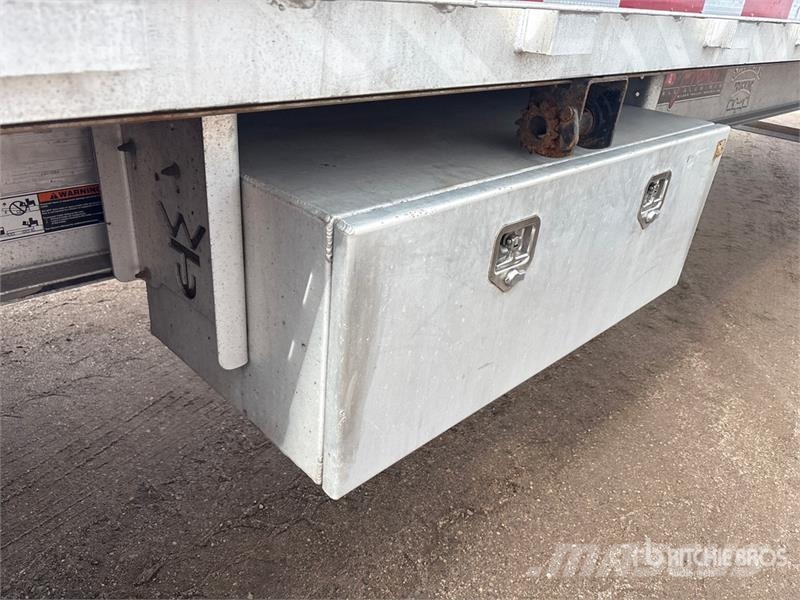 Wilson AF-1080 53 ft T/A Spread Axle Flatbed Trailer مقطوروات مسطحة/مفصلية الجوانب
