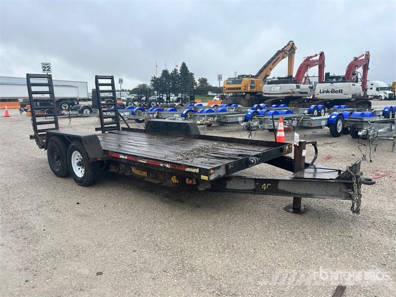  WTM 16 ft T/A Equipment Trailer 車輛運輸拖車