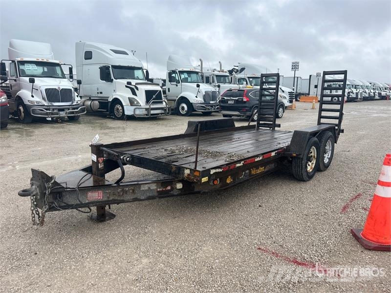  WTM 16 ft T/A Equipment Trailer 車輛運輸拖車