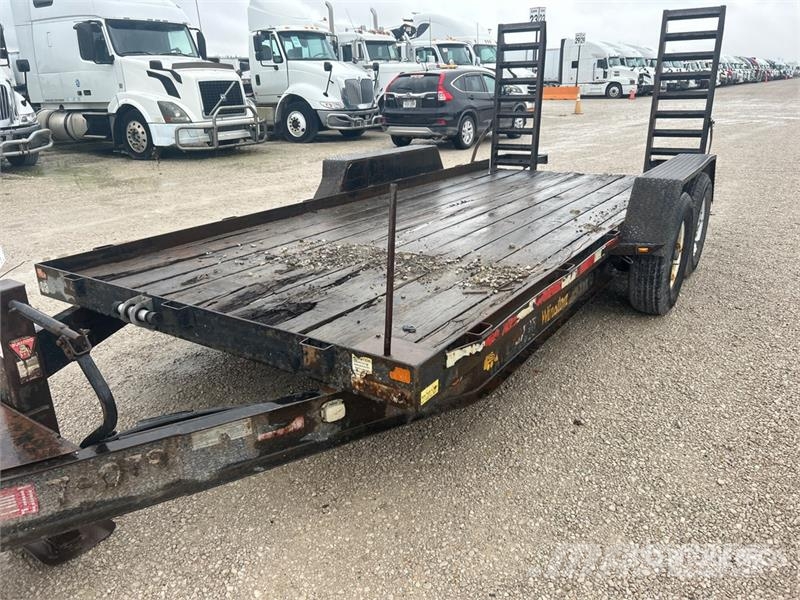  WTM 16 ft T/A Equipment Trailer 車輛運輸拖車