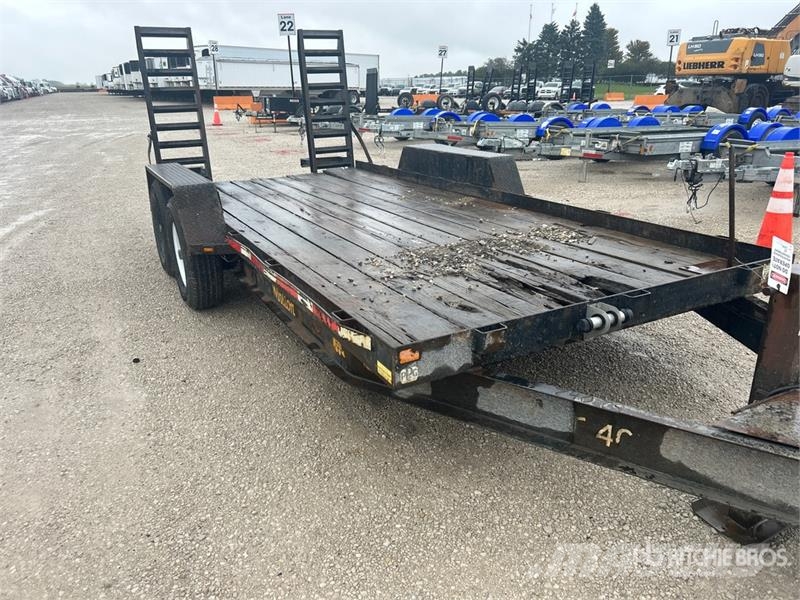  WTM 16 ft T/A Equipment Trailer 車輛運輸拖車