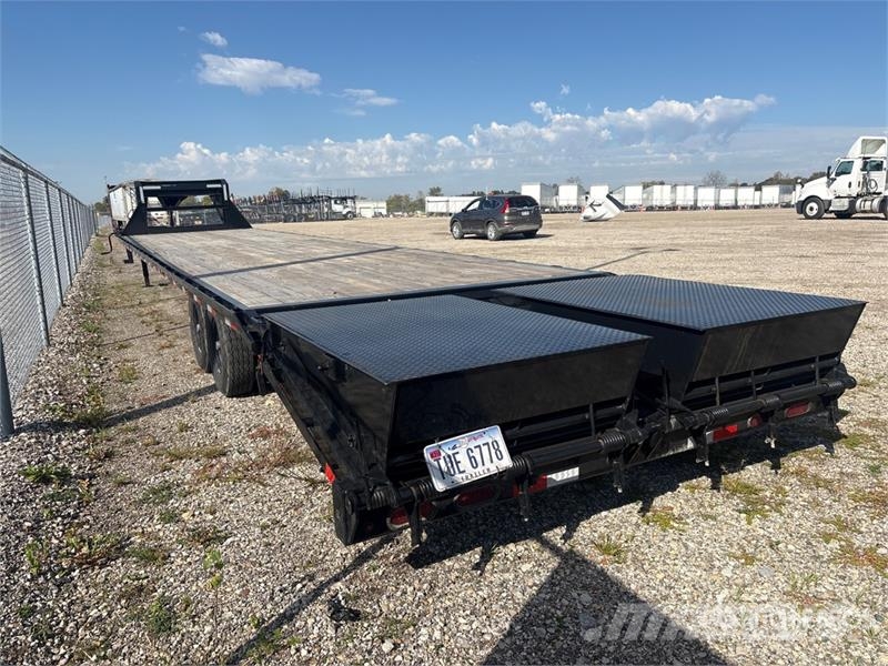 X-ON 14000 lb 40 ft T/A Gooseneck Equipment Traile Prikolice za prevoz vozil