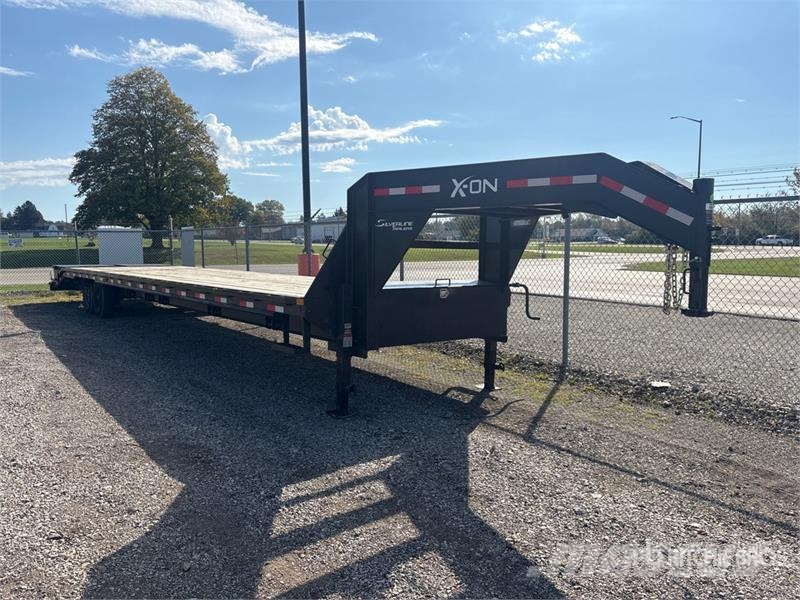 X-ON 14000 lb 40 ft T/A Gooseneck Equipment Traile Prikolice za prevoz vozil