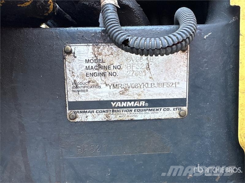 Yanmar SV08-1B Mini Excavator Miniescavatori