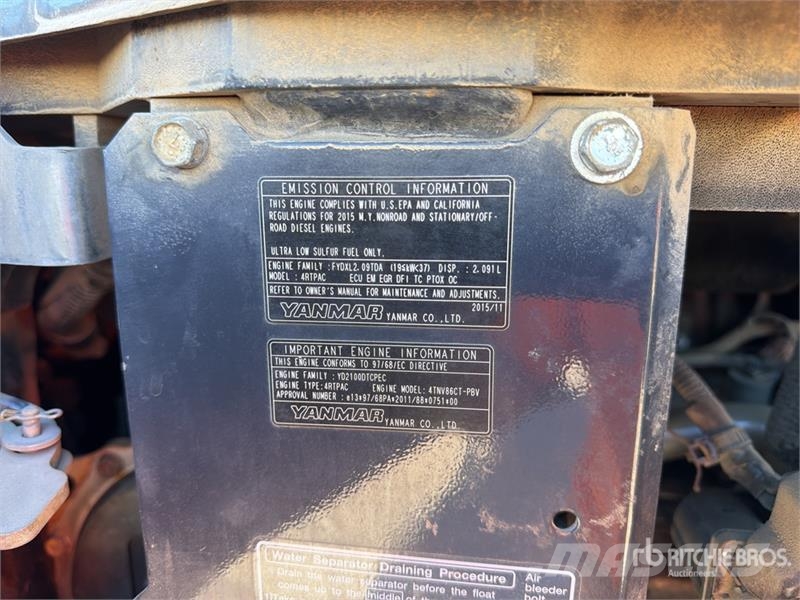 Yanmar ViO55-6A Mini Excavator Mini ekskavatori < 7 t