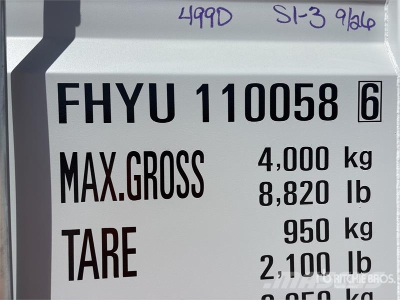 11 ft Storage Container Container αποθήκευσης