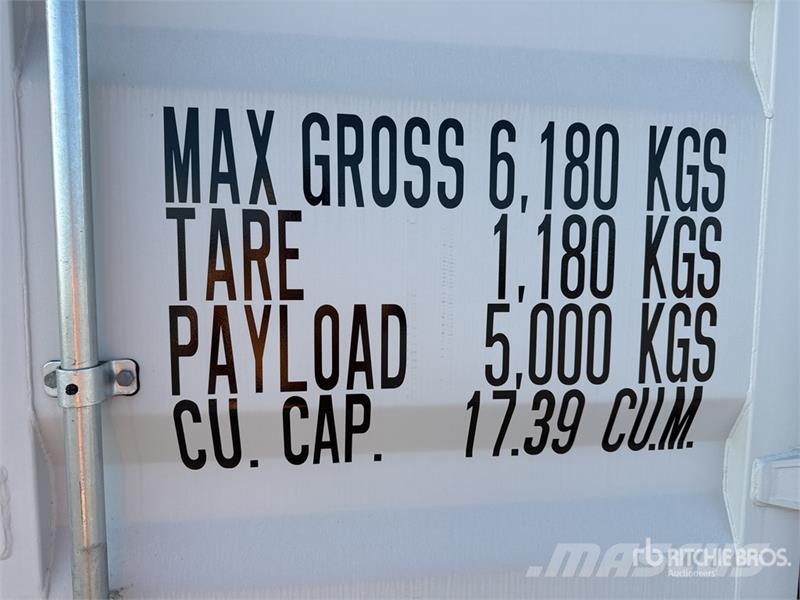 12 ft Standard Storage Container Kontenery magazynowe