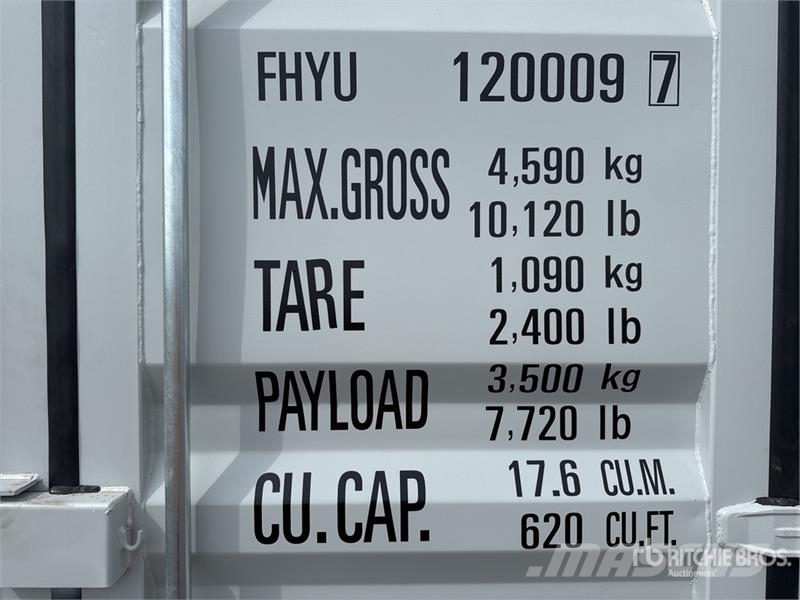  12 ft Standard Storage Container Contenedores de almacenamiento