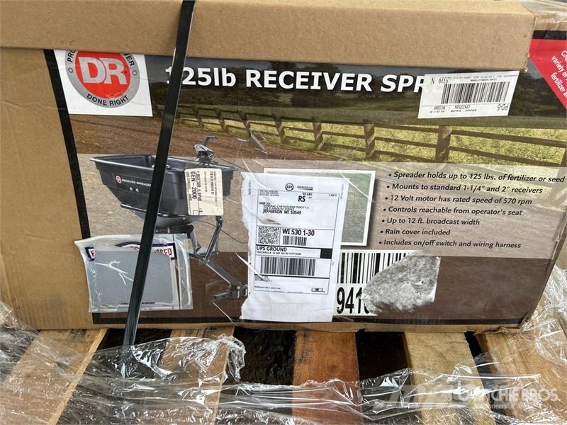 125 lbs Salt Spreader Smėlio ir druskos barstytuvai