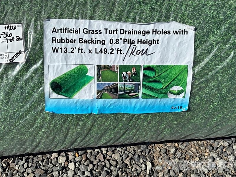 13.3 ft x 49.2 ft x 2 Artificial Grass Turf Draina Vintsid, telfrid ja materjaliliftid