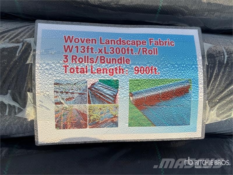  13 ft x 300 ft Woven Landscape Fabric (Unused) Egyéb mezőgazdasági gépek